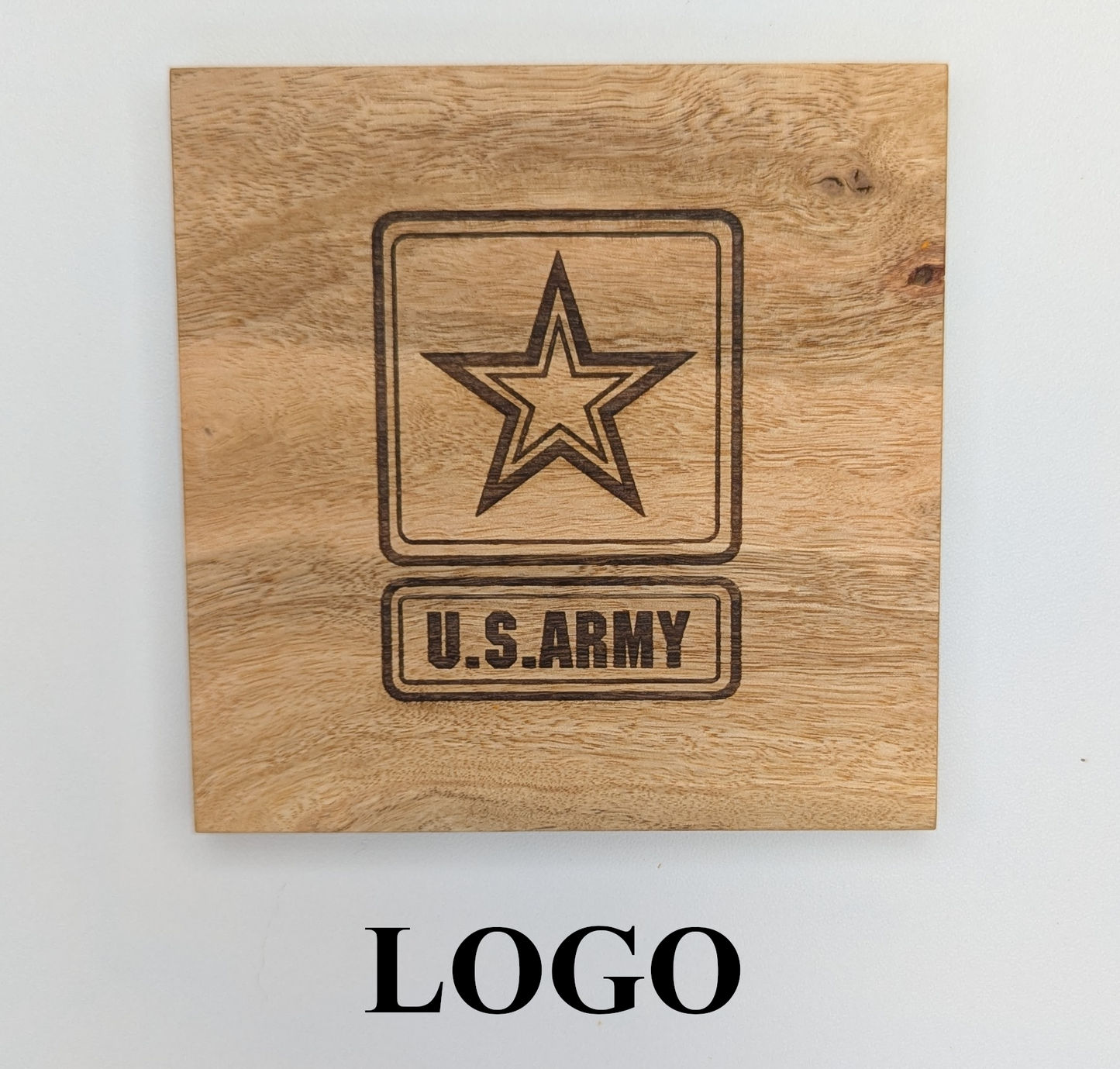 US Army Service Member 21 Gun Solute Memorial - Standing Plaque