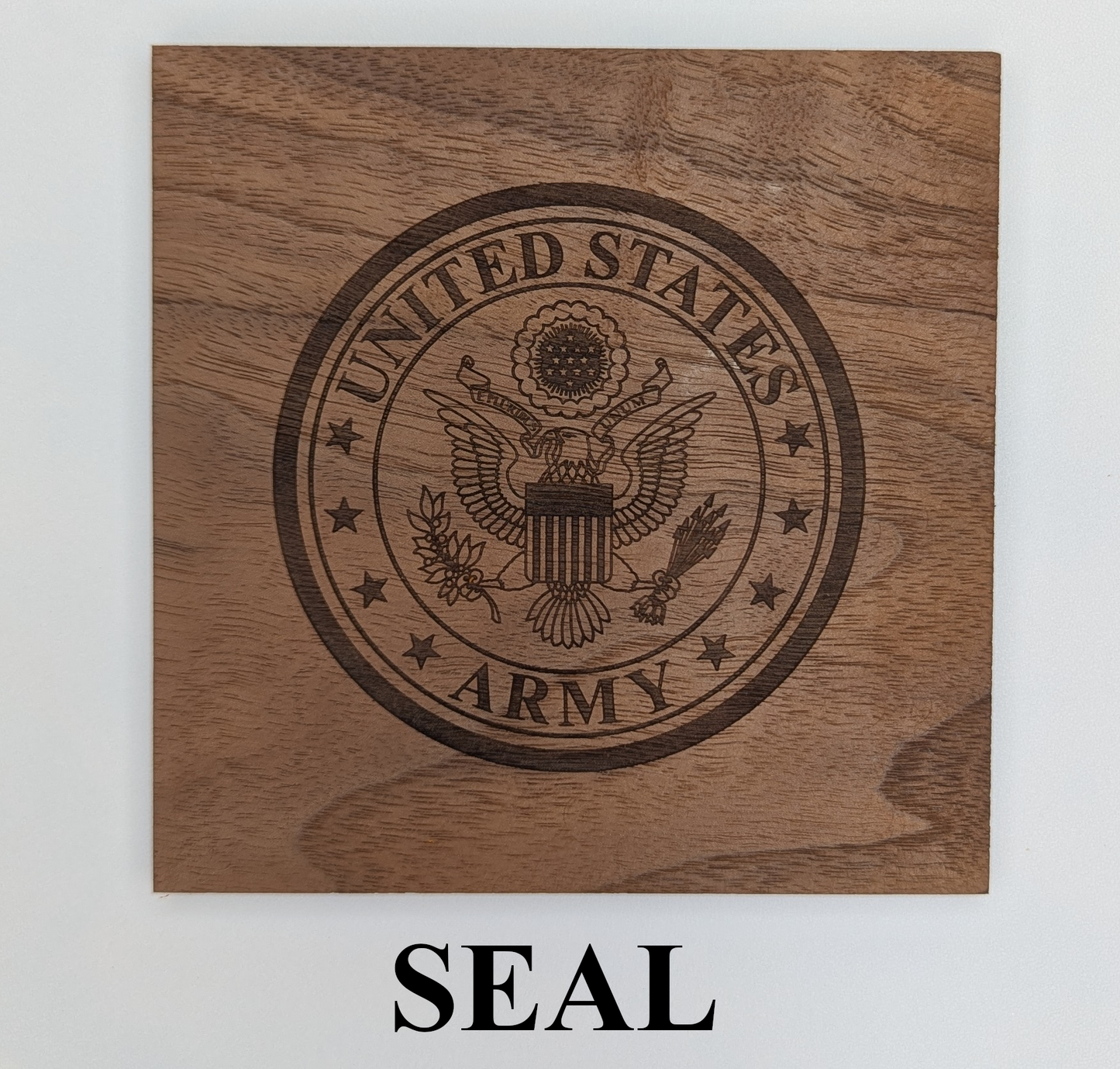 US Army Service Member 21 Gun Solute Memorial - Standing Plaque